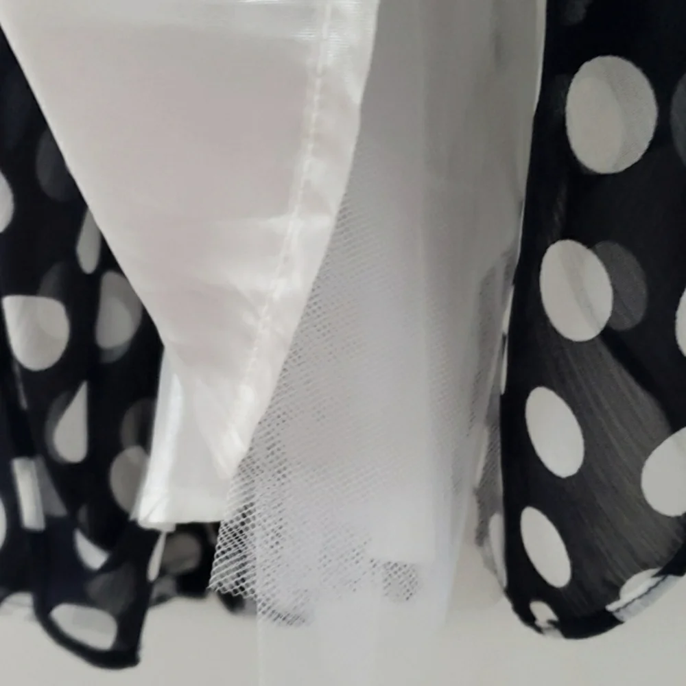 Sugar Plum Girls Polka Dot White Flower Strap Kids Dress Size 8